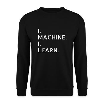 health informatics specialist apparel doctor - Unisex Pullover - Schwarz - Vorne - Alina (178cm) & Michal (187cm)