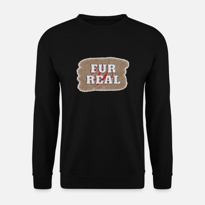Fur Real - Unisex Sweatshirt - black