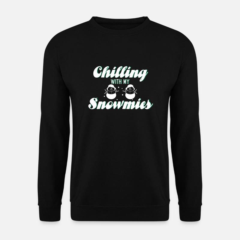 Snowmies - Unisex Pullover - Schwarz