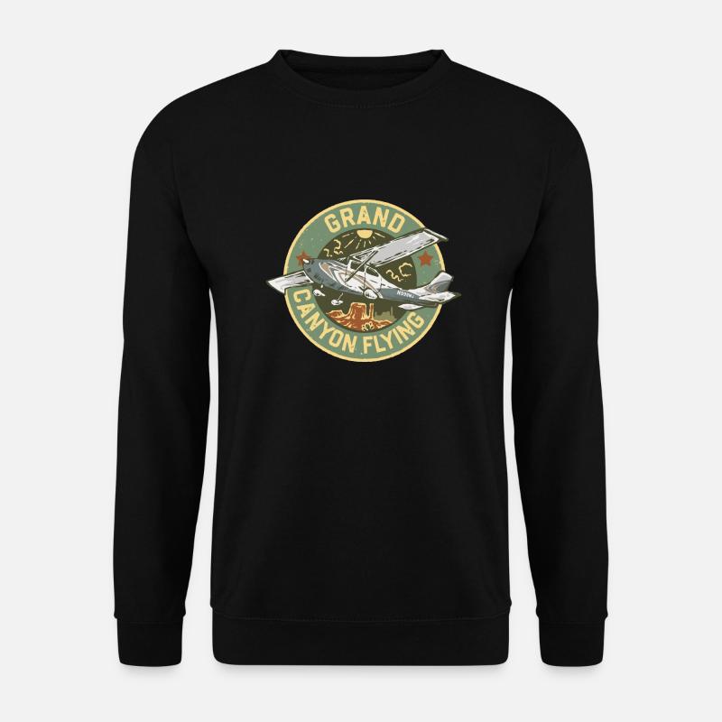 Grand Canyon Flying - Unisex Sweatshirt - black