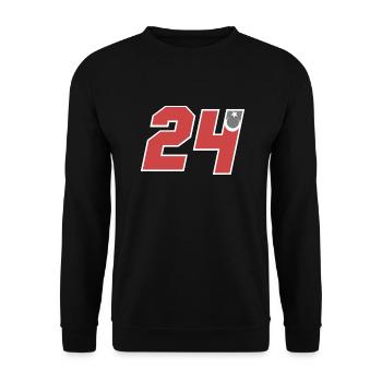 Erzincan - Unisex Pullover - Schwarz - Vorne - Alina (178cm) & Michal (187cm)