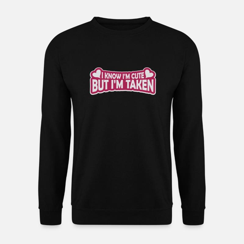 citation mignonne mais prise - Sweat-shirt Unisexe - noir