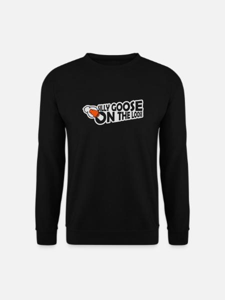 goose on the loose - Unisex Sweatshirt - black