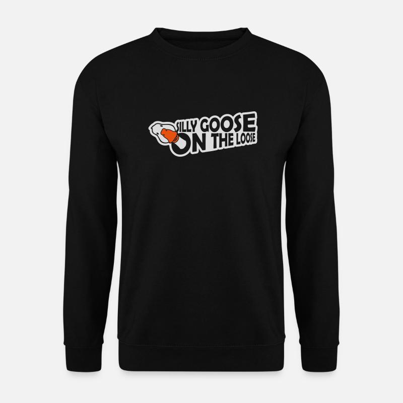 goose on the loose - Unisex Sweatshirt - black