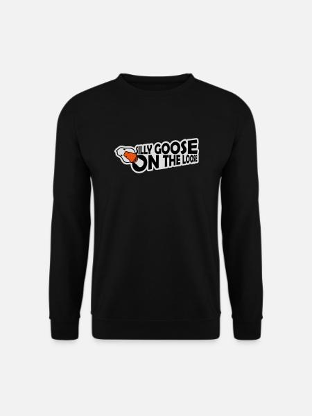 goose on the loose - Unisex Sweatshirt - black