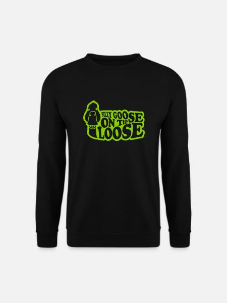goose on the loose - Unisex Sweatshirt - black