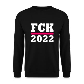 Fck 2022 - Sweat-shirt Unisexe - noir - Devant - Alina (178cm) & Michal (187cm)