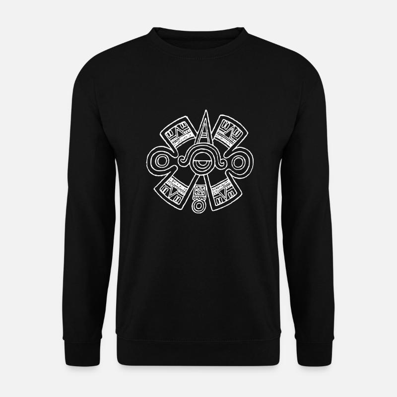 Sun Symbol_Old Mexican Cultures - Unisex Sweatshirt - black