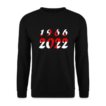 Équipe nationale Angleterre - Sweat-shirt Unisexe - noir - Devant - Alina (178cm) & Michal (187cm)