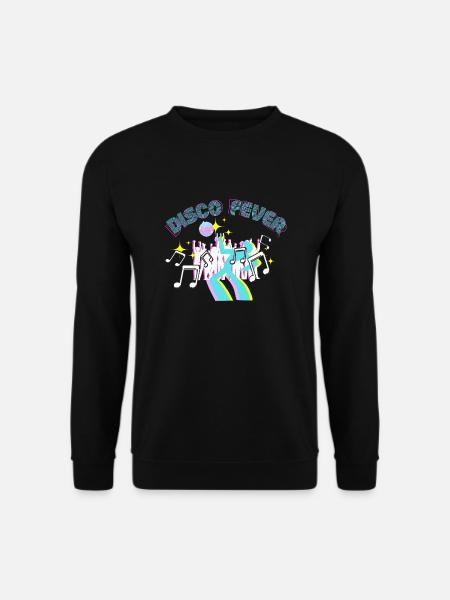 DISCO FEVER - Sweat-shirt Unisexe - noir