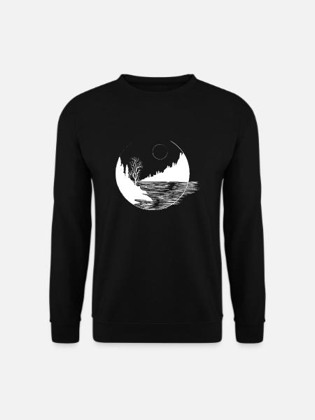 To the Mountains - Unisex Sweatshirt - black