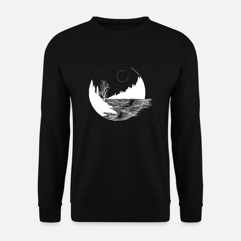To the Mountains - Unisex Sweatshirt - black