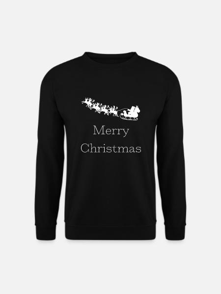 Merry Christmas - Unisex Sweatshirt - black