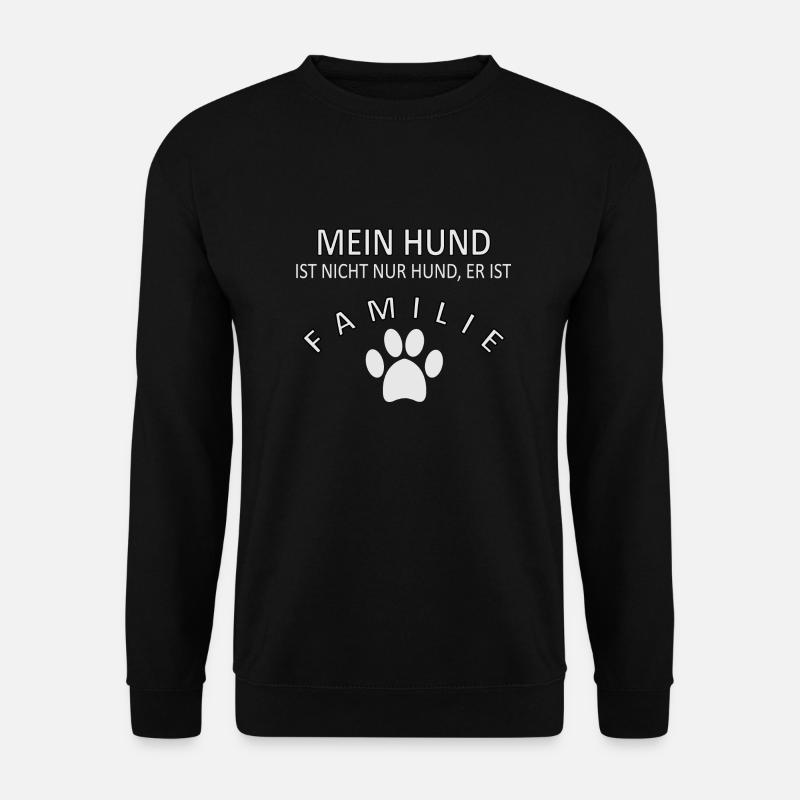 Dog Hundg - Unisex Pullover - Schwarz