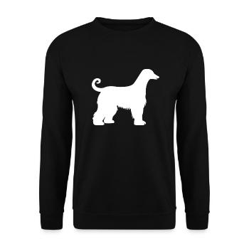 Hund Dog - Unisex Sweatshirt - black - Front - Alina (178cm) & Michal (187cm)