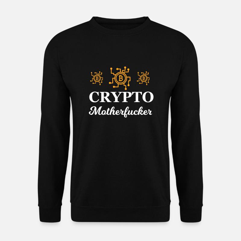 Crypto Bitcoin Trading - Sweat-shirt Unisexe - noir