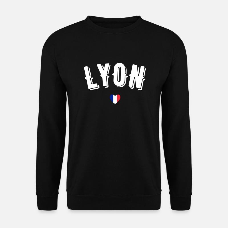 Lyon - Sweat-shirt Unisexe - noir