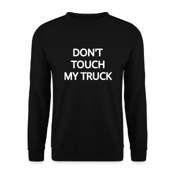 Camion - Sweat-shirt Unisexe - noir - Devant - Alina (178cm) & Michal (187cm)