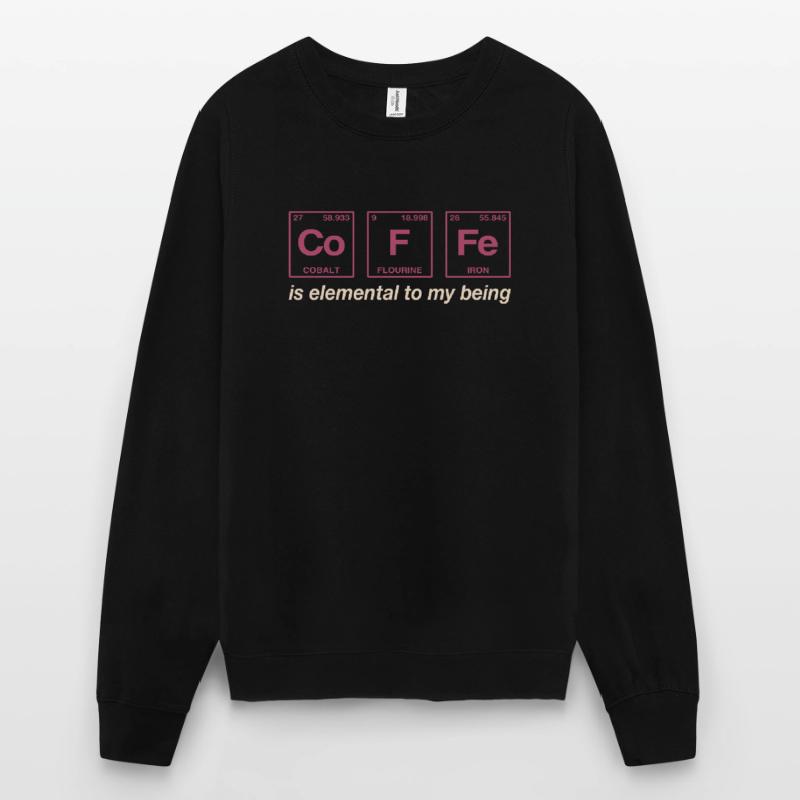 CAFÉ - avec des éléments du système persiode Sweat-shirt Unisexe