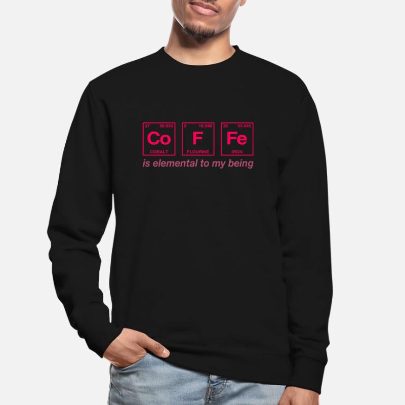 CAFÉ - avec des éléments du système persiode Sweat-shirt Unisexe