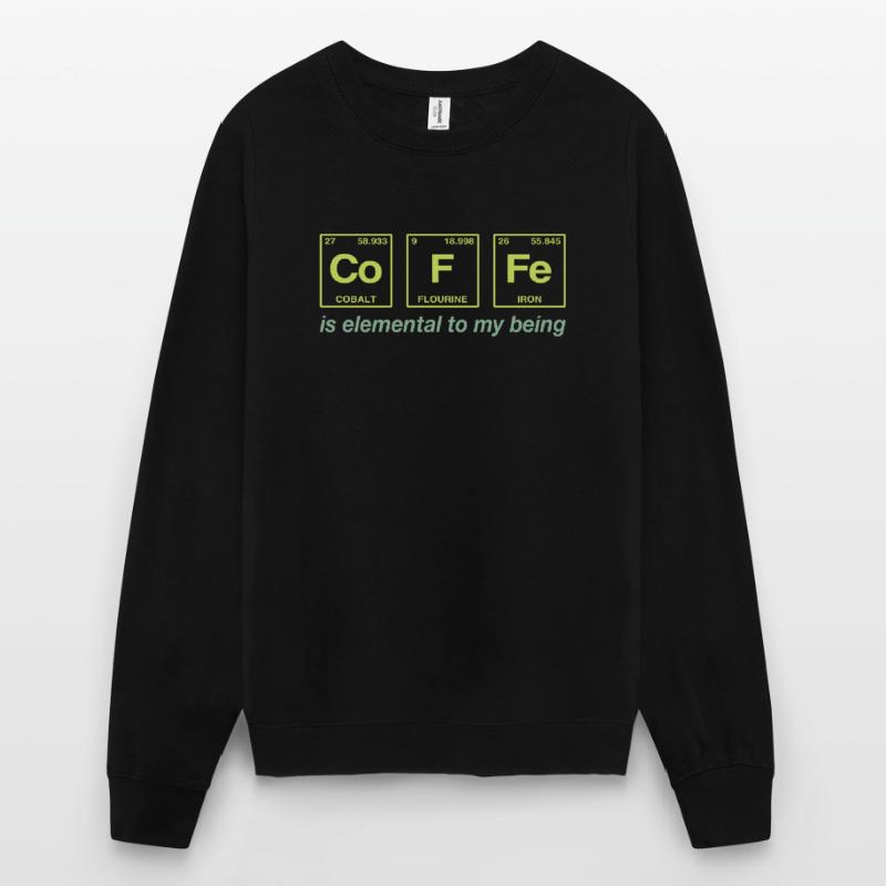 CAFÉ - avec des éléments du système persiode Sweat-shirt Unisexe