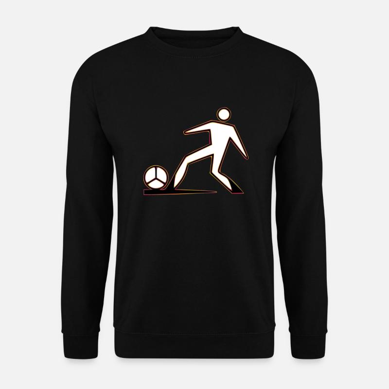 Ein Fußballspieler - Unisex Pullover - Schwarz