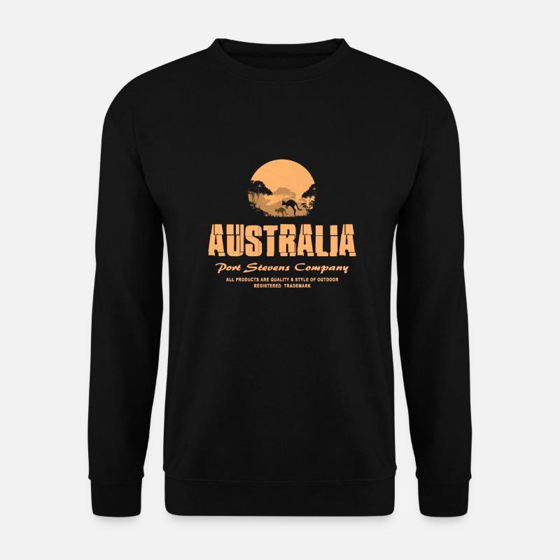 Kangaroos - Australia - Australia - Unisex Sweatshirt - black