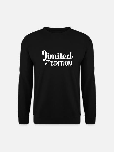 Limited Edition Begrenzte Limitierte Auflage - Unisex Sweatshirt - black
