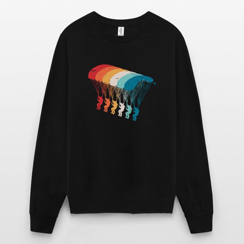 Skydive Evolution: Skydiver Design Unisex Sweatshirt
