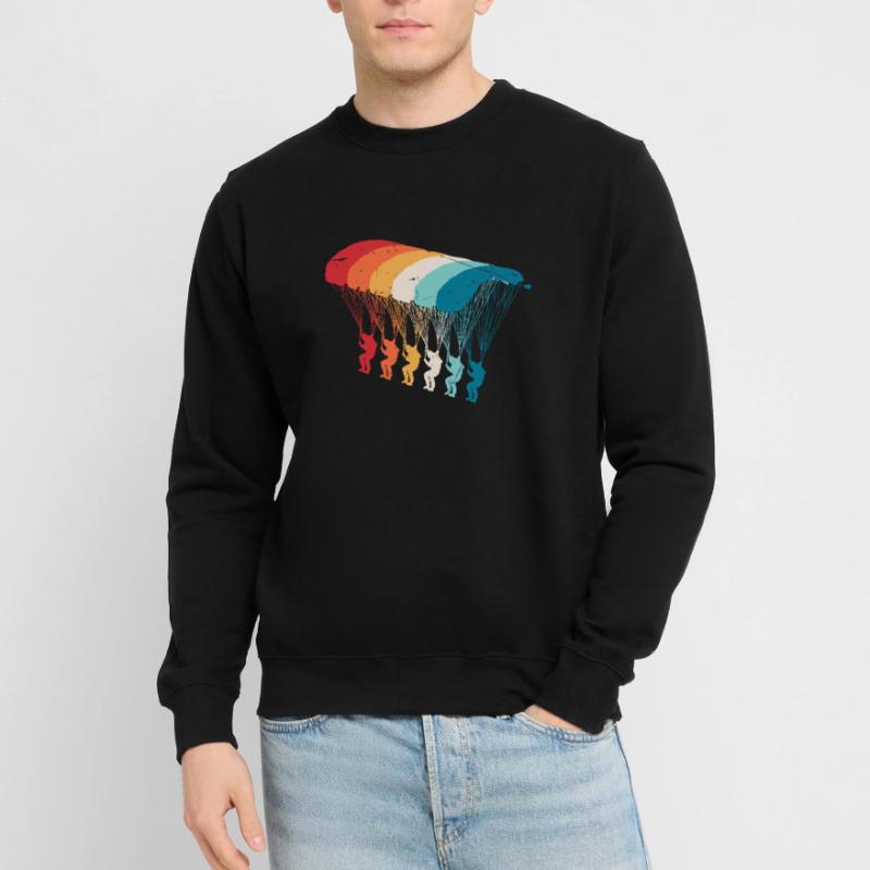 Skydive Evolution: Skydiver Design Unisex Sweatshirt