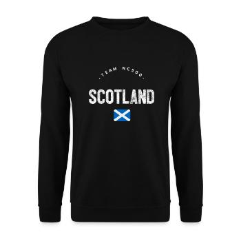 TEAM NC500 SCOTLAND - Unisex Sweatshirt - black - Front - Alina (178cm) & Michal (187cm)