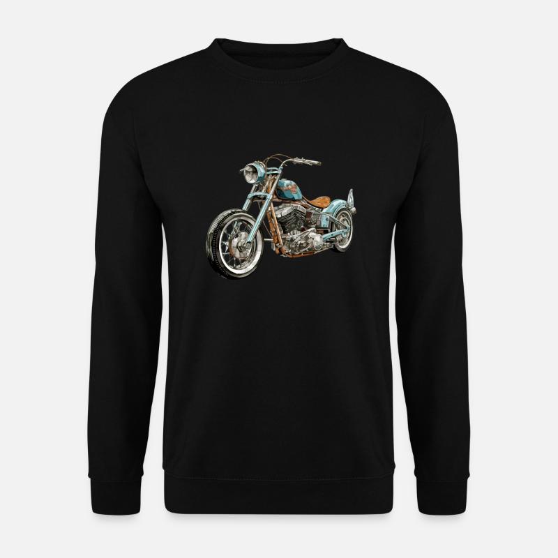 Eternel chopper - Sweat-shirt Unisexe - noir