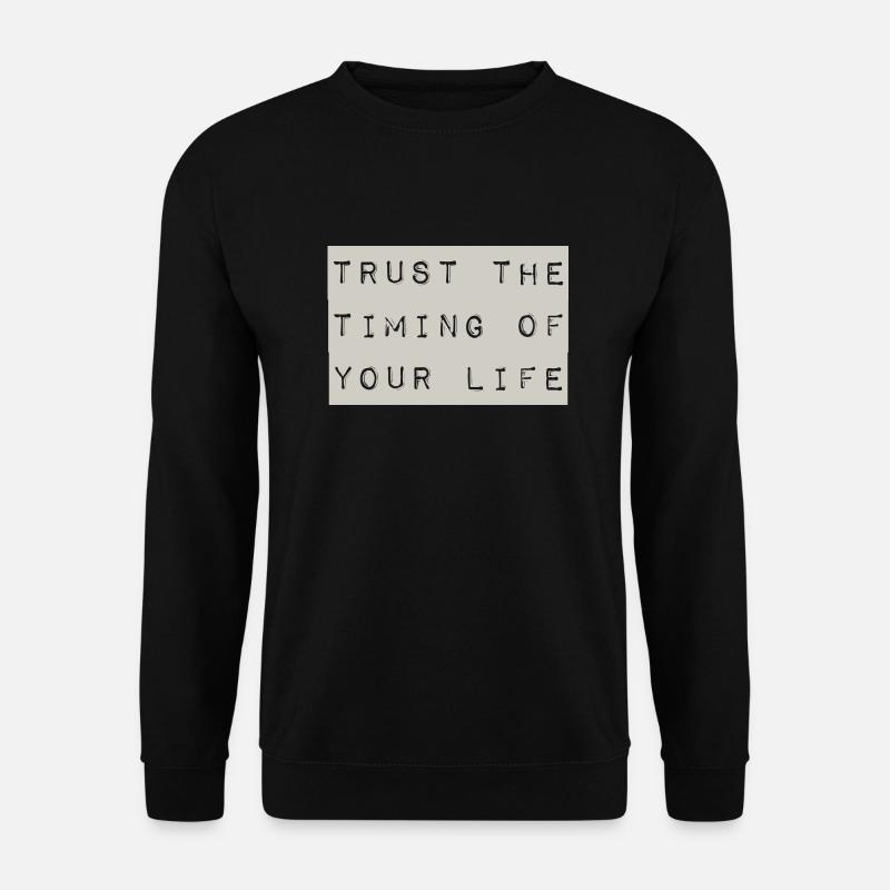 trust - Unisex Sweatshirt - black