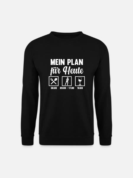 Line Dance Tänzer - Unisex Pullover - Schwarz