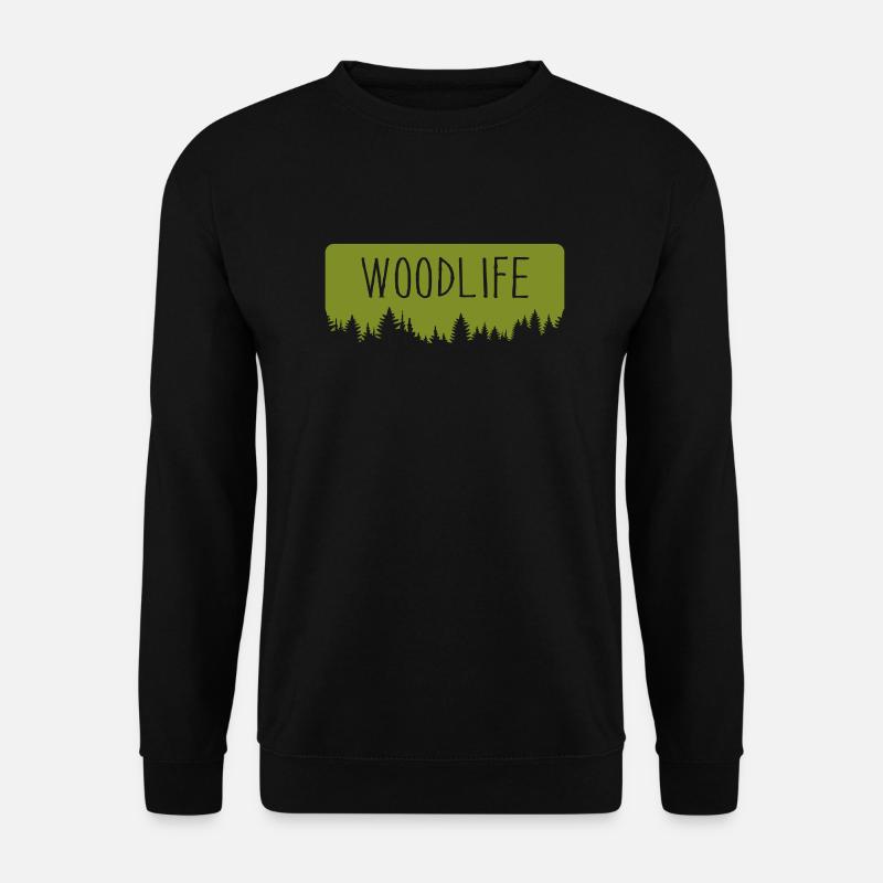 Woodlife - Unisex Pullover - Schwarz