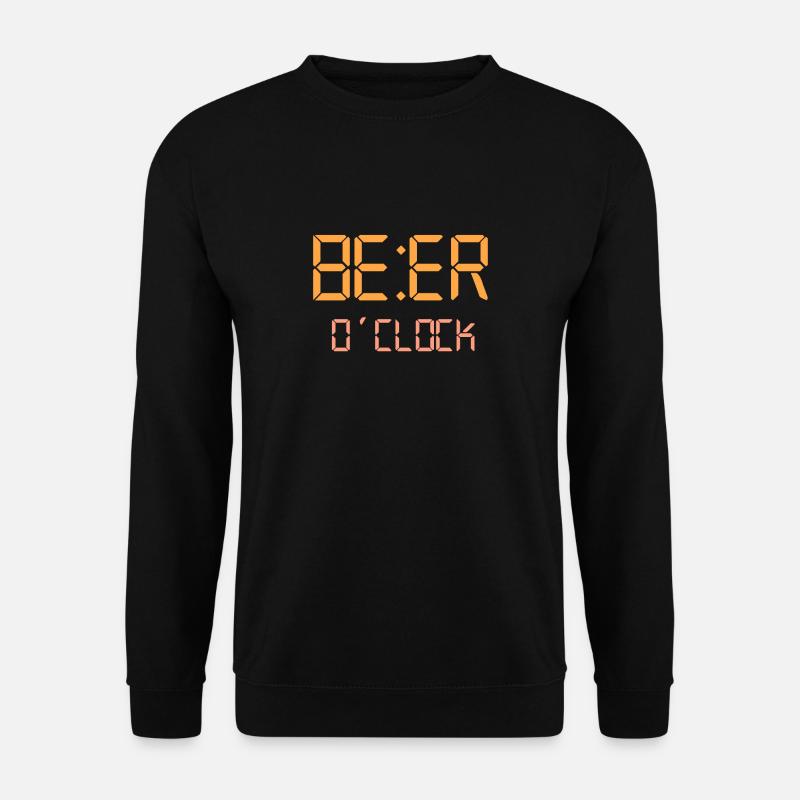 Bierzeit - Unisex Pullover - Schwarz