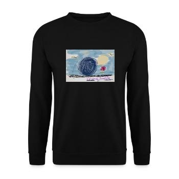 Non Sense Lied - Unisex Pullover - Schwarz - Vorne - Alina (178cm) & Michal (187cm)