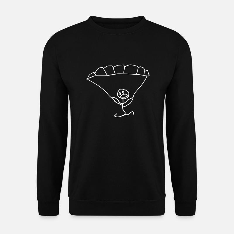 Paragliding - Unisex Pullover - Schwarz
