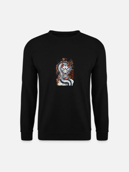 2024 Jahr des Drachen 2024 Year of the Dragon - Unisex Pullover - Schwarz