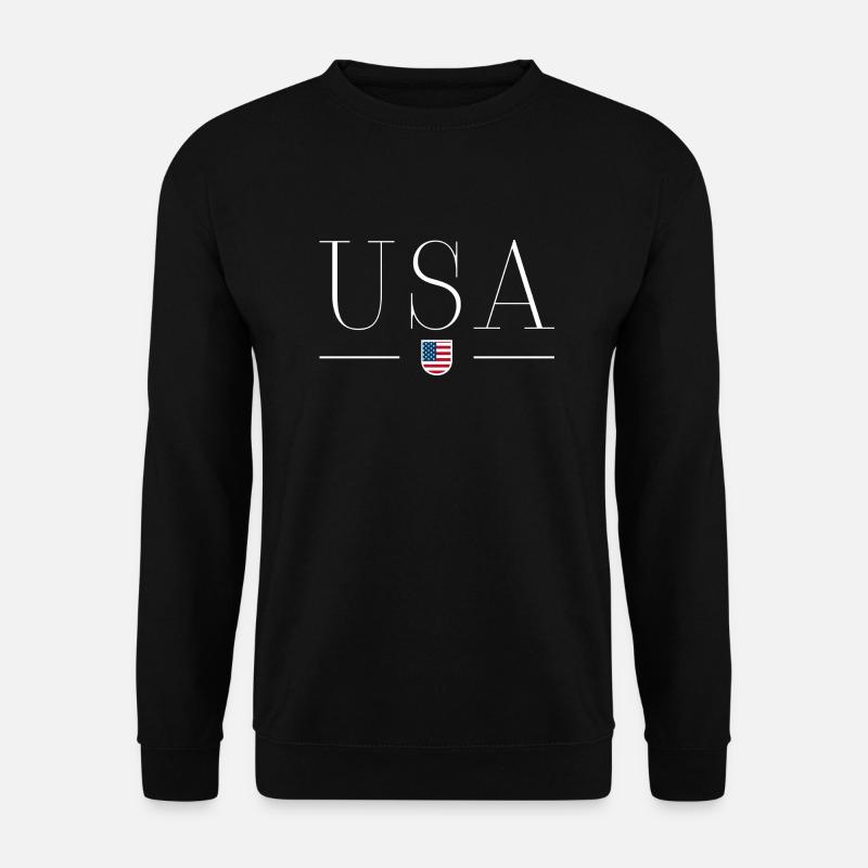 I love USA - Unisex Sweatshirt - black