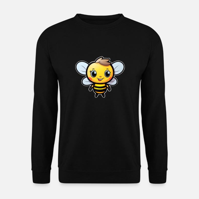 Abeille joyeuse - Sweat-shirt Unisexe - noir