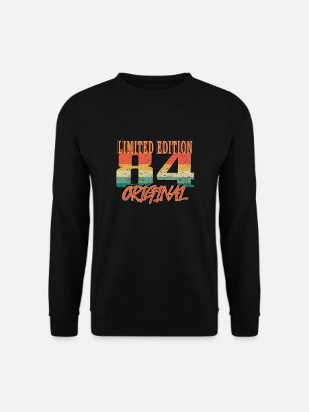 40th birthday 1984 - Unisex Sweatshirt - black