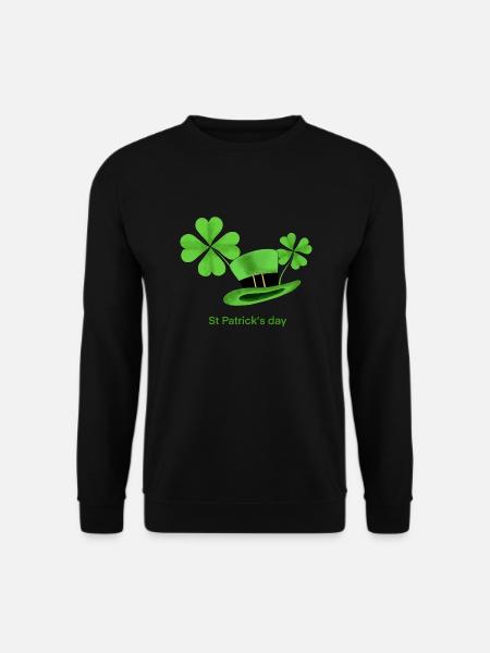 St Patrick.s day - Sweat-shirt Unisexe - noir