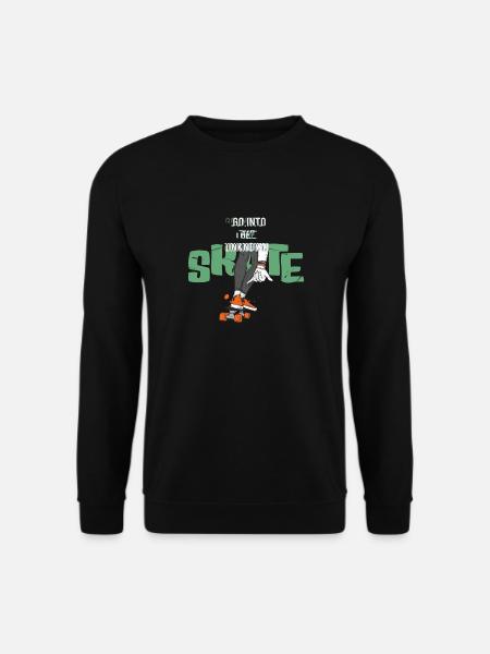 Skateboard - Unisex Sweatshirt - black