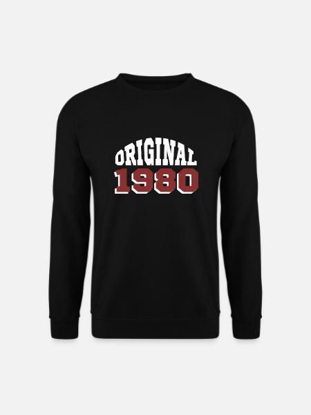 Original 1980 - Unisex Pullover - Schwarz