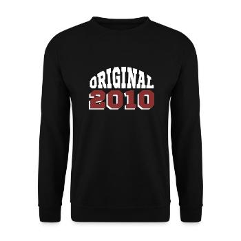 Original 2010 - Unisex Sweatshirt - black - Front - Alina (178cm) & Michal (187cm)