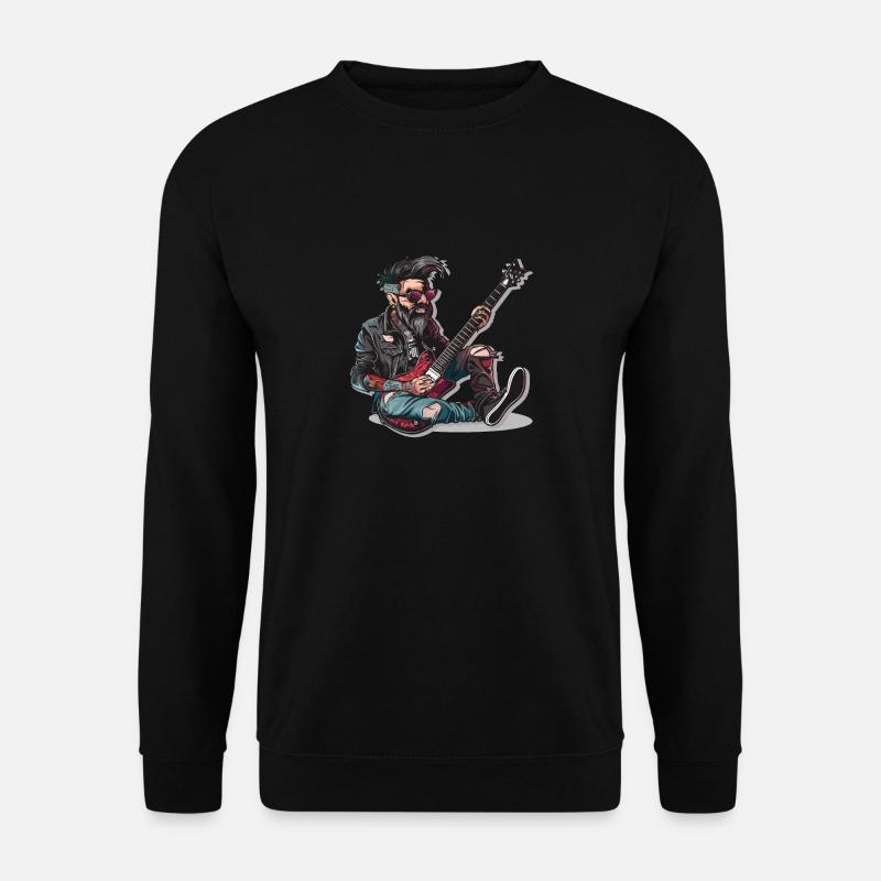 Rock - Rock and Roll - Unisex Sweatshirt - black