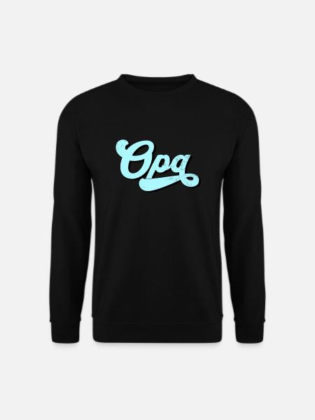 Opa, König der Familie - Unisex Pullover - Schwarz
