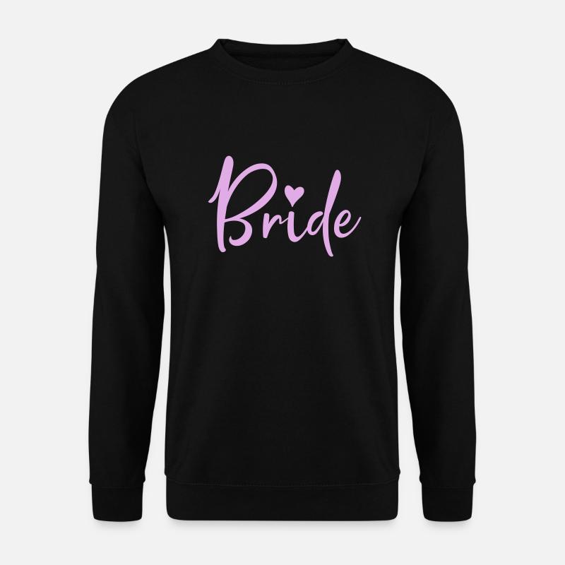 bride - Unisex Sweatshirt - black