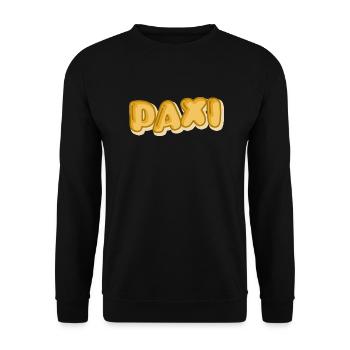 Urlaub Paxi - Unisex Pullover - Schwarz - Vorne - Alina (178cm) & Michal (187cm)